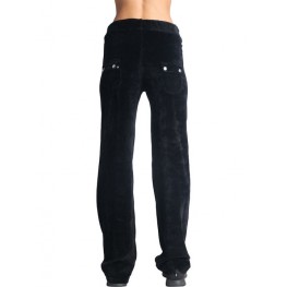 Paco & Co Παντελόνι Βελούτε  Καμπάνα   Μαύρο 2482866